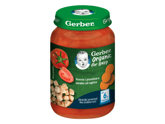 Gerber Kašica za bebe s povrćem i puretinom u umaku od rajčice_FOP1