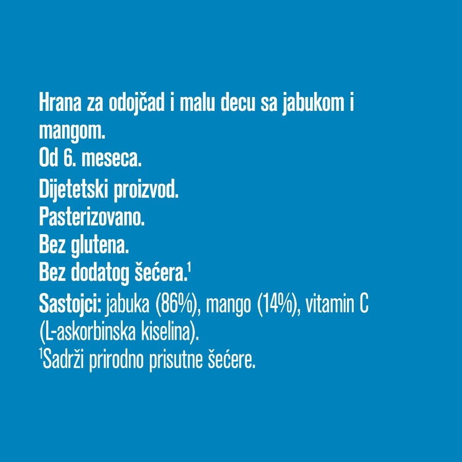 Gerber hrana za odojčad i malu decu sa jabukom i mangom 80g