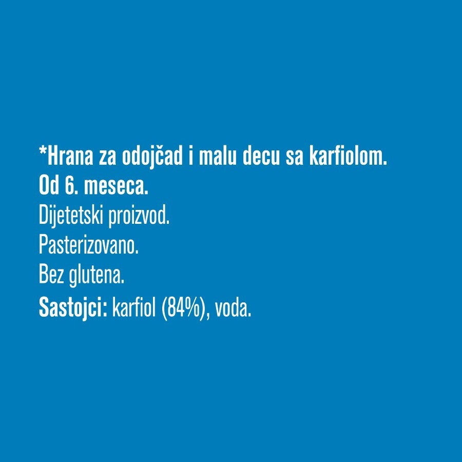 Gerber hrana za odojčad i malu decu sa karfiolom