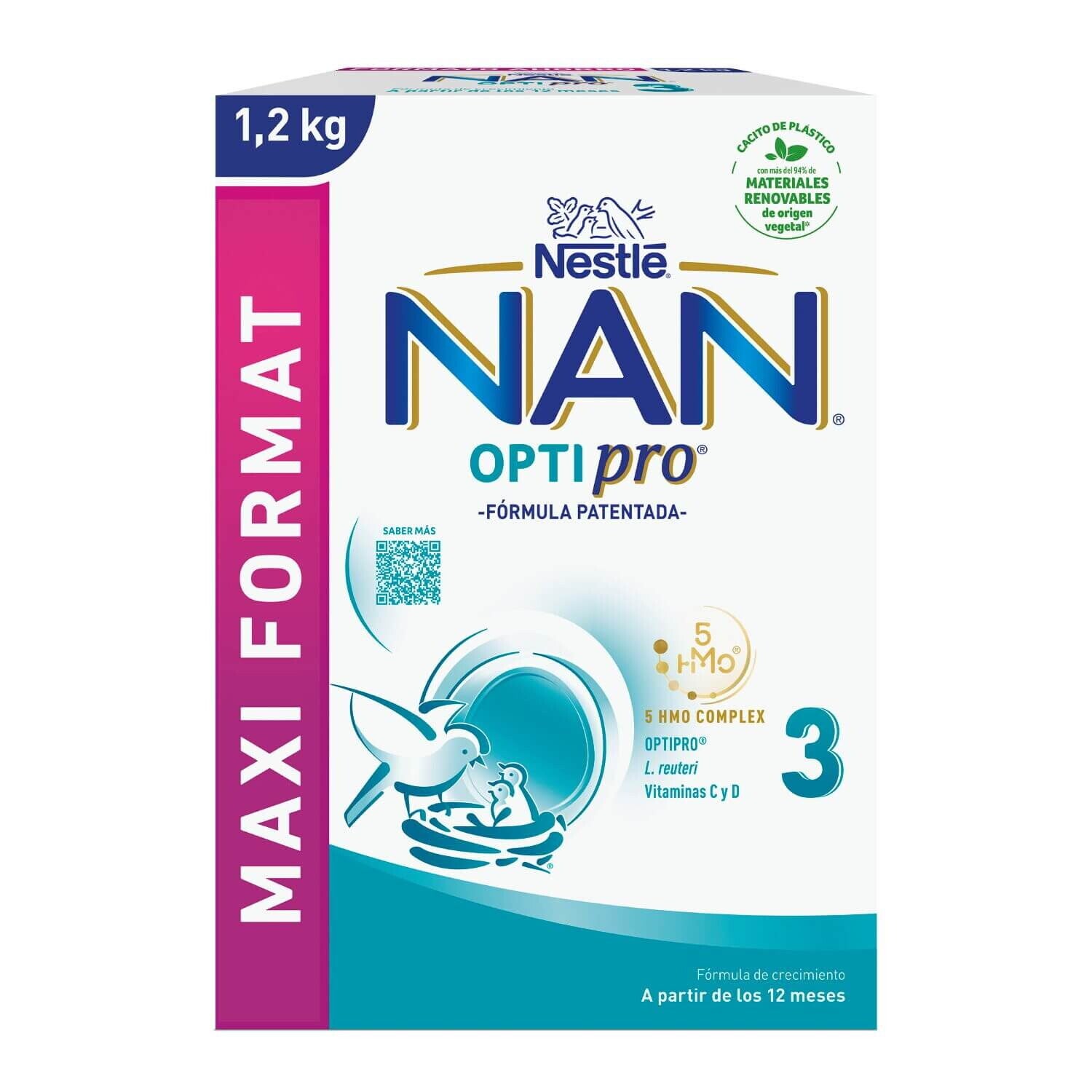 Nestlé NAN OPTIPRO 3, 1.2 Kg kutija, od 1. godine nadalje