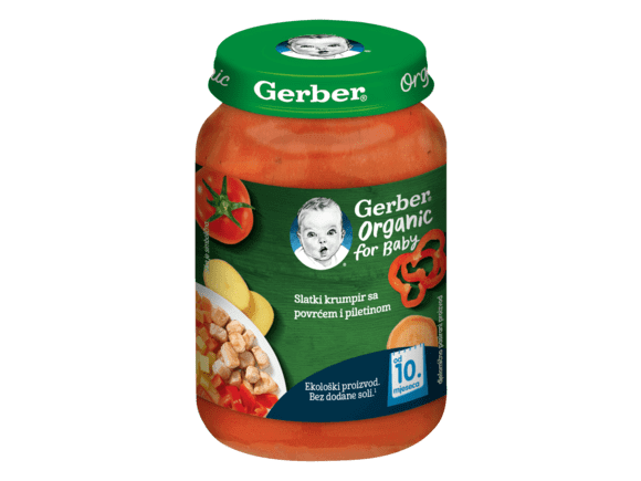 Gerber kašica za bebe s mesom i povrćem 