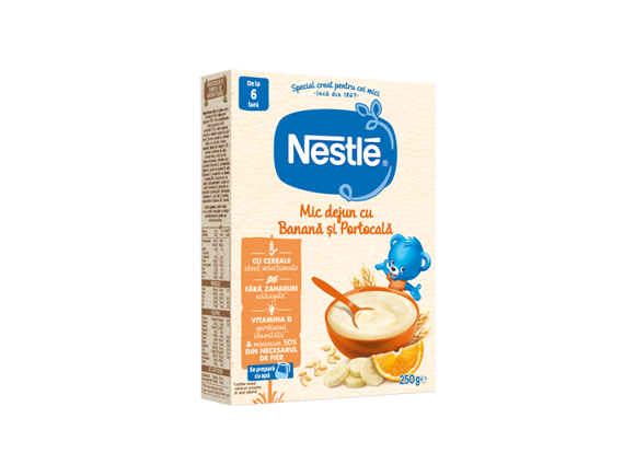 Nestlé žitno mliječne pahuljice banana i naranča 250g