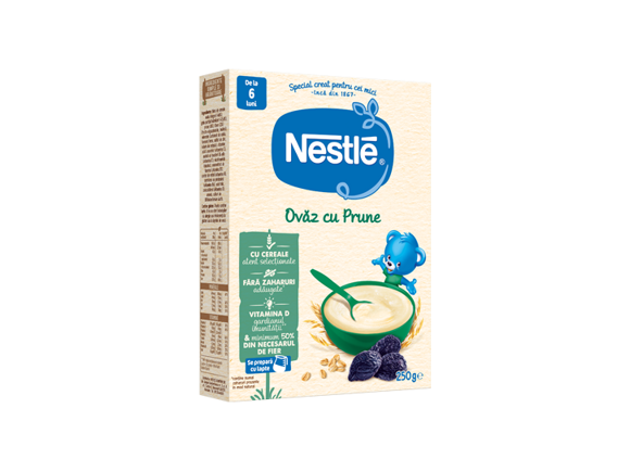 Nestlé žitne pahuljice zob i suhe šljive 250g