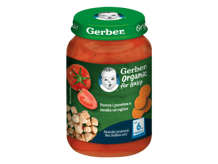 Gerber Kašica za bebe s povrćem i puretinom u umaku od rajčice