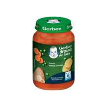 Gerber kašica za bebe i malu djecu s povrćem, teletinom i krumpirom, od 6 mjeseci, 190g
