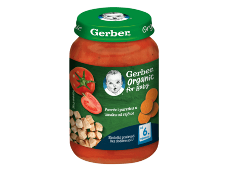 Gerber Kašica za bebe s povrćem i puretinom u umaku od rajčice_FOP1 Gerber Kašica za bebe s povrćem i puretinom u umaku od rajčice_FOP1
