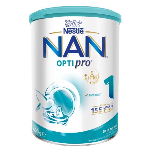 NAN OPTIPRO 1 Početna mliječna hrana za dojenčad - od rođenja, 400g