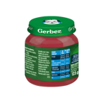 Gerber voćna kašica za bebe i malu djecu s jabukom i ciklom, od 6 mjeseci, 125g